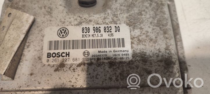 Volkswagen Lupo Moottorin ohjainlaite/moduuli 030906032DQ
