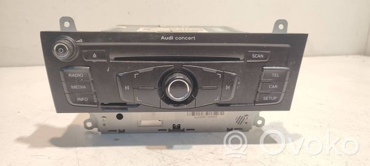 Audi A5 8T 8F Radio/CD/DVD/GPS-pääyksikkö 8T2035186P