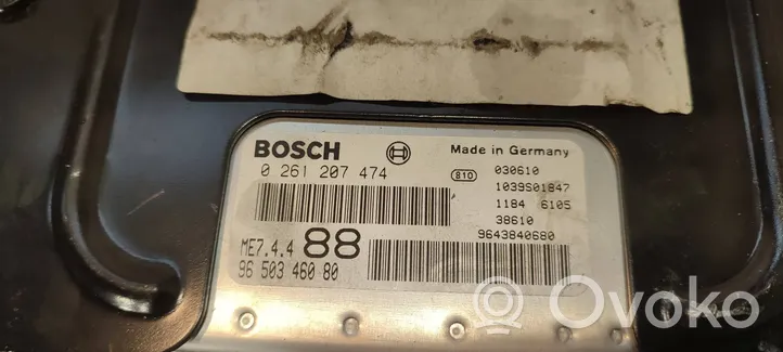 Peugeot 307 Calculateur moteur ECU 9643840680