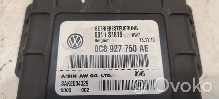 Audi Q7 4L Pavarų dėžės valdymo blokas 0C8927750AE