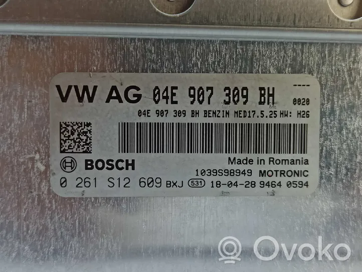 Volkswagen Golf VII Motora vadības bloka ECU 0261S12609