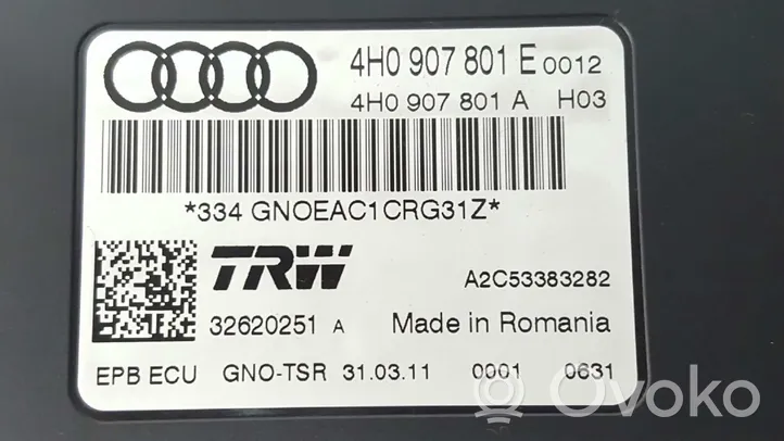 Audi A6 S6 C7 4G Other control units/modules 4H0907801A