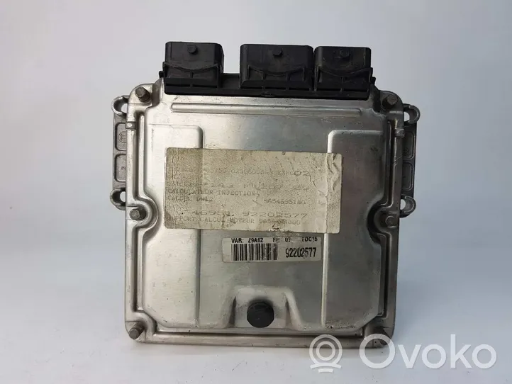 Peugeot 607 Unité de commande, module ECU de moteur 9654695180