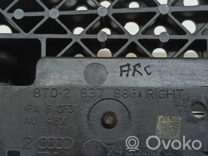 Audi A5 8T 8F Poignée extérieure de porte avant 8T0837886B