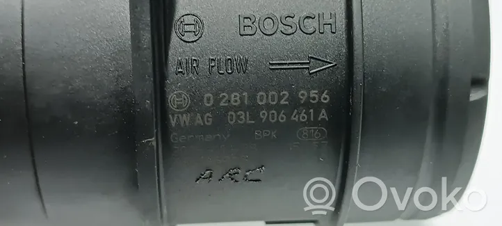 Audi Q5 SQ5 Przepływomierz masowy powietrza MAF 0281002956