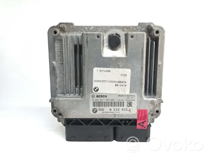 Mini Cooper Countryman R60 Komputer / Sterownik ECU silnika 0281017509