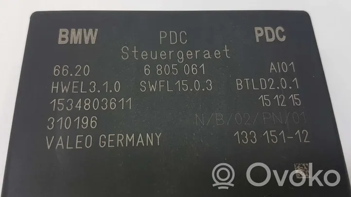 BMW X5 F15 Parkošanas (PDC) vadības bloks 1534803611