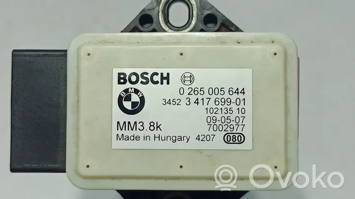 BMW X3 E83 Sensore di imbardata accelerazione ESP 34523417699-01