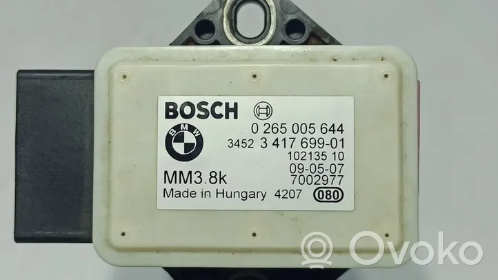 BMW X3 E83 Czujnik przyspieszenia ESP 34523417699-01