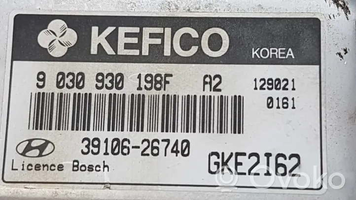 Hyundai Coupe Komputer / Sterownik ECU silnika 9030930198F