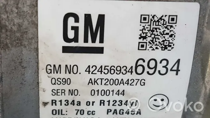 Opel Mokka X Air conditioning (A/C) compressor (pump) 