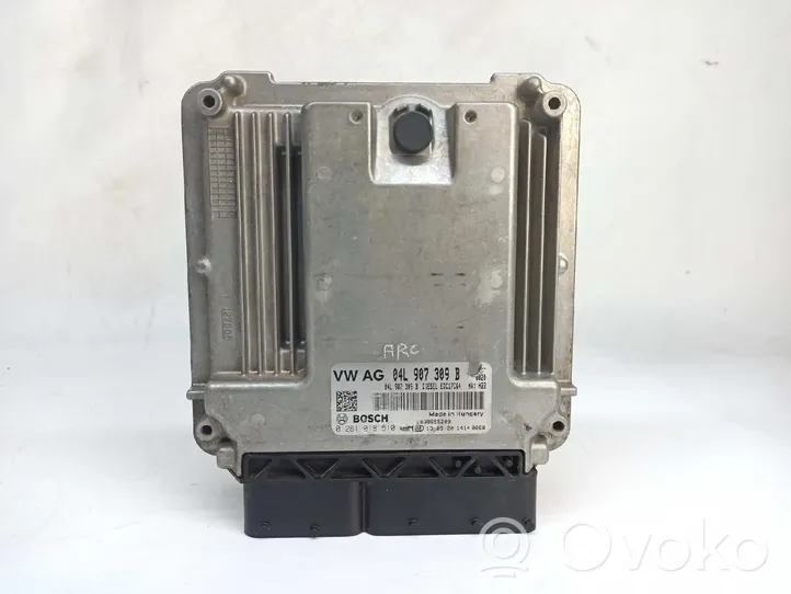 Seat Leon (5F) Блок управления двигателем ECU 0281018510