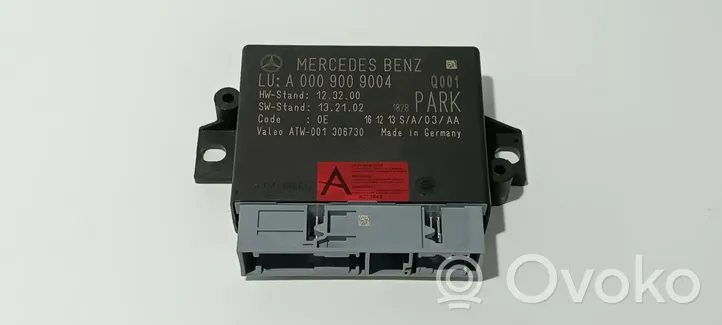 Mercedes-Benz S W222 Pysäköintitutkan (PCD) ohjainlaite/moduuli A0009003806