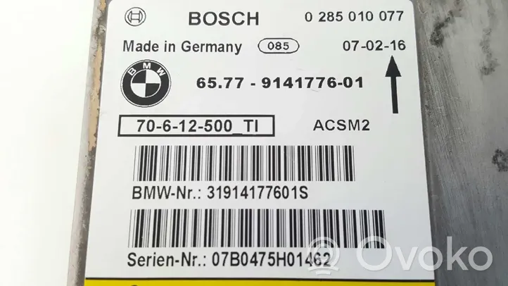 BMW X5 E70 Poduszka powietrzna Airbag kierownicy 72127943537