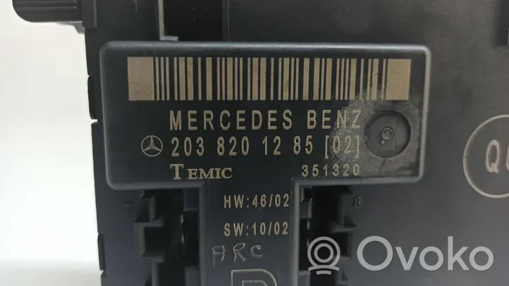 Mercedes-Benz C W203 Autres unités de commande / modules 351320