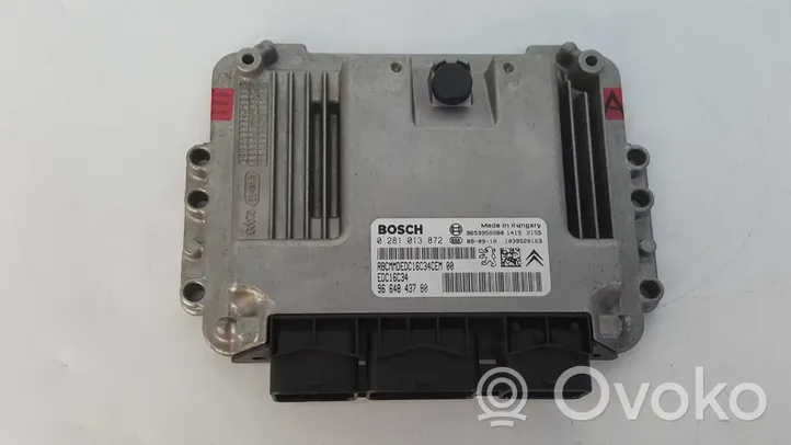 Peugeot Partner Блок управления двигателем ECU 9653958980