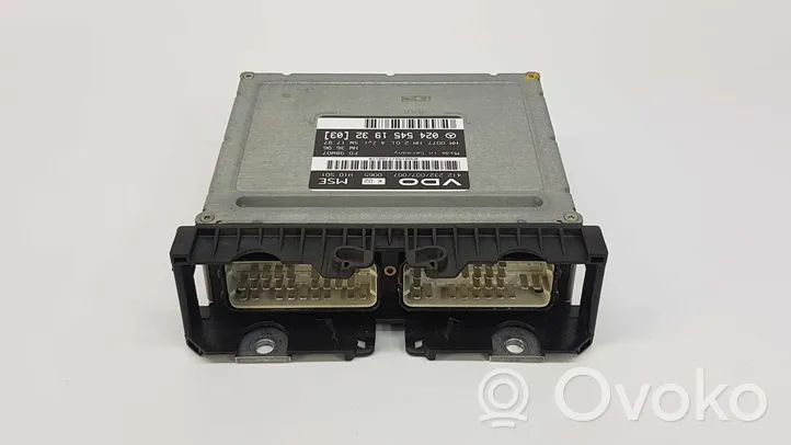 Mercedes-Benz CLK A208 C208 Unité de commande, module ECU de moteur 0245451932