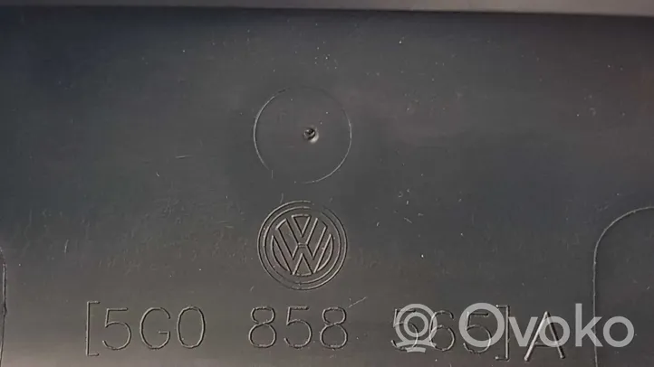 Volkswagen Golf VII Ramka przycisków otwierania szyby drzwi przednich 5G0858560A