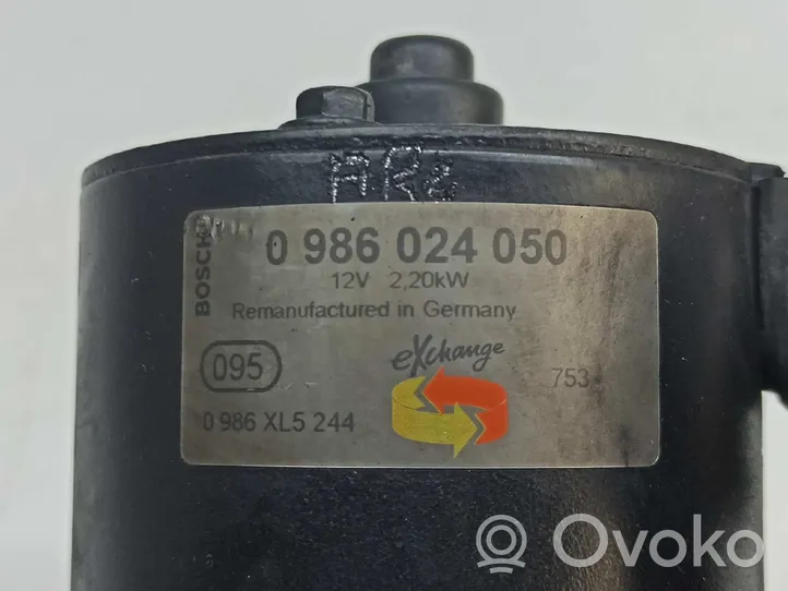 Volkswagen Touareg I Starter motor 059911023S