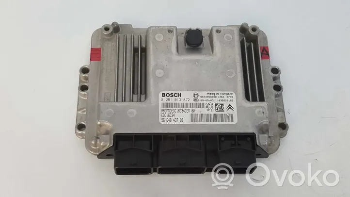 Peugeot Partner Блок управления двигателем ECU 9653958980