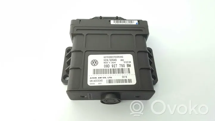 Volkswagen Touareg I Unité de commande, module PDC aide au stationnement 09D927750ED