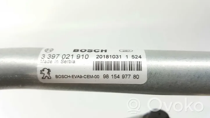 Peugeot 208 Mechanizm i silniczek wycieraczek szyby przedniej / czołowej 3397021910