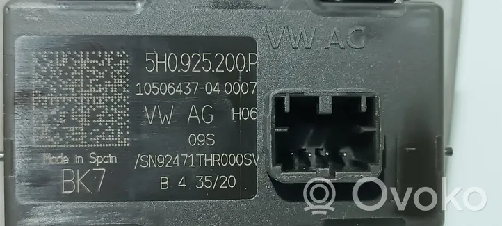 Volkswagen Golf VIII Otros interruptores/perillas/selectores 5H0925200PVKE