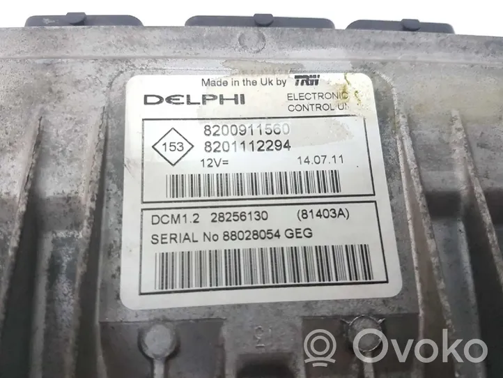 Renault Kangoo II Centralina/modulo motore ECU 8200911560