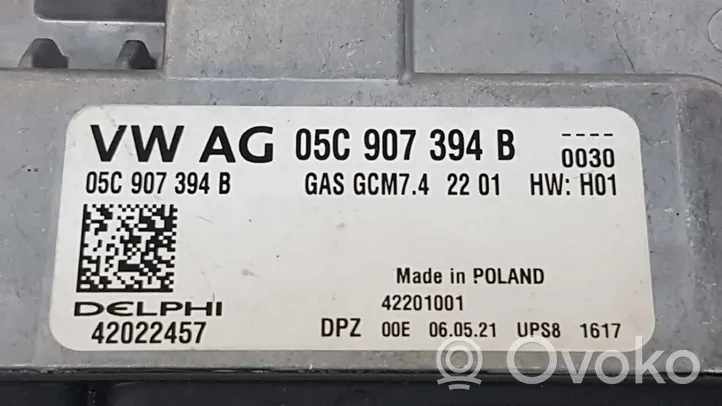 Volkswagen Golf VIII Centralina/modulo motore ECU 05C907394