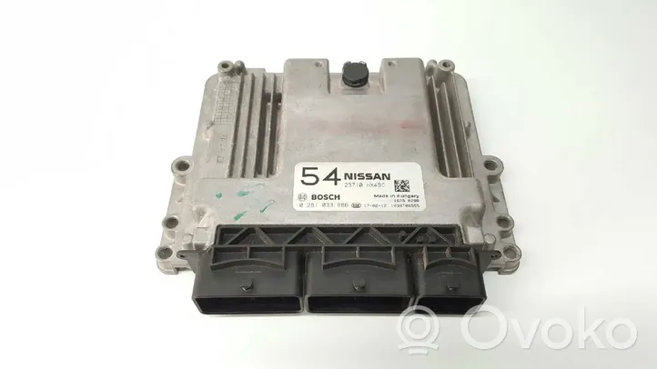 Nissan Qashqai+2 Komputer / Sterownik ECU silnika 0281033886