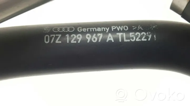 Volkswagen Touareg I Tuyau d'admission d'air turbo 07Z129967A