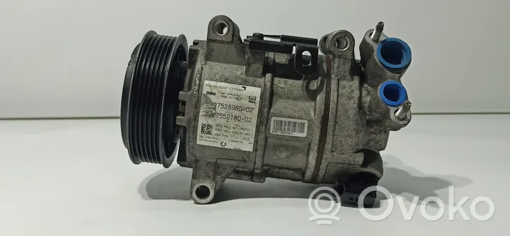 Peugeot 308 SW  Air conditioning (A/C) compressor (pump) 9827552180