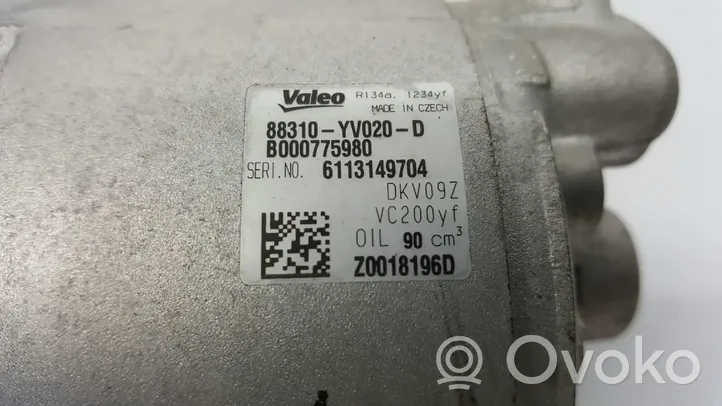 Peugeot 108 Compresor (bomba) del aire acondicionado (A/C)) B000775980