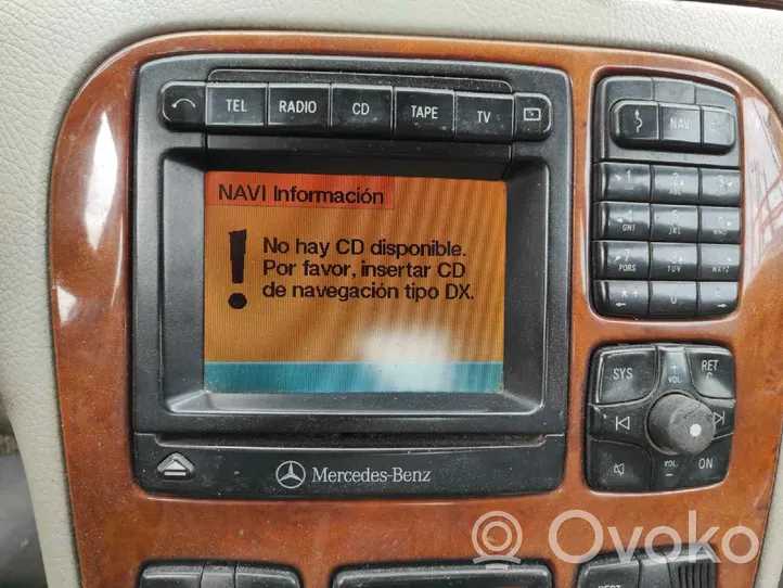 Mercedes-Benz S W220 Unité de navigation Lecteur CD / DVD B0157126150608