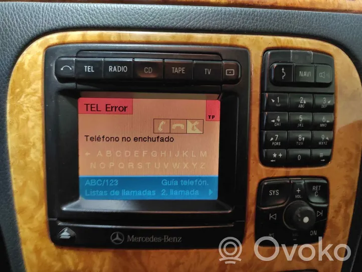 Mercedes-Benz S W220 Navigacijos (GPS) CD/DVD skaitytuvas 7612001571