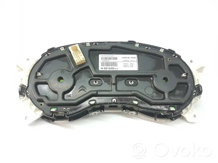 Citroen C-Elysée Tachimetro (quadro strumenti) 9809616680