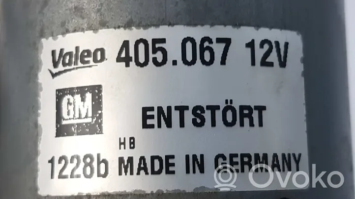 Opel Corsa D Etupyyhkimen vivusto ja moottori 367546129