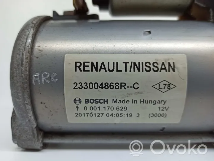Renault Kadjar Starter motor 0001170629