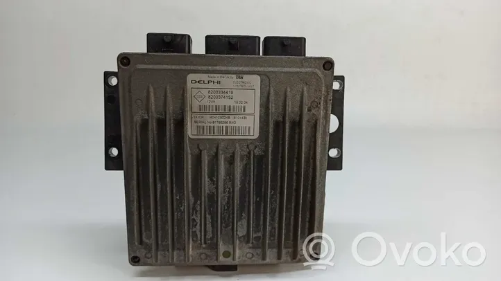 Renault Megane II Unité de commande, module ECU de moteur 8200334419