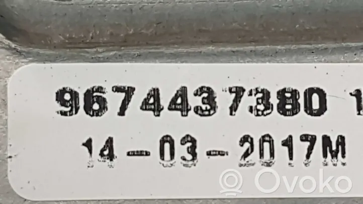 Citroen C-Elysée Elektryczny podnośnik szyby drzwi tylnych 9674437380