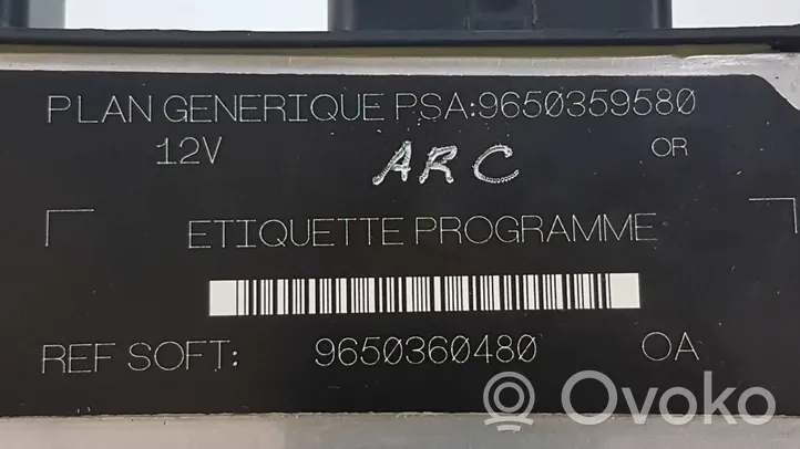 Citroen Berlingo Komputer / Sterownik ECU silnika 