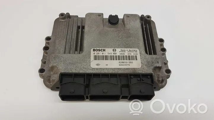 Renault Megane II Komputer / Sterownik ECU silnika 8200370779