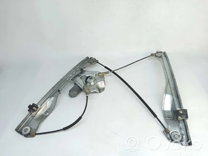 Renault Clio III Regulador de puerta delantera con motor 981282103