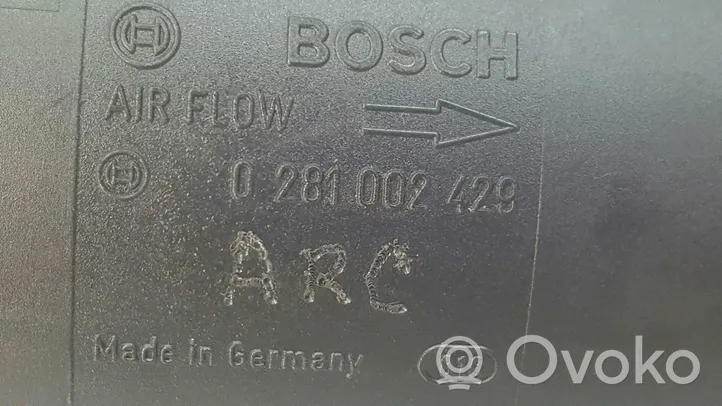 Audi A6 S6 C5 4B Débitmètre d'air massique 