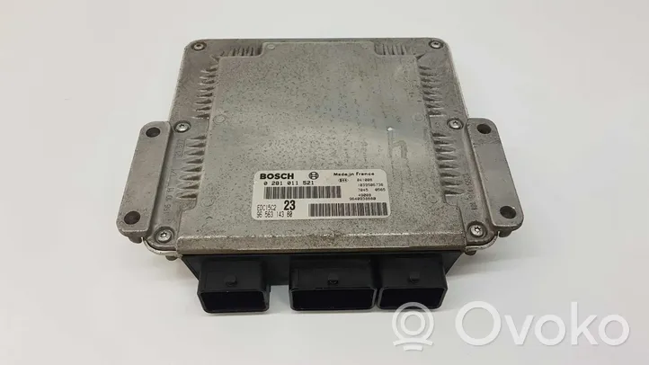 Citroen Xsara Picasso Unité de commande, module ECU de moteur 9640938680