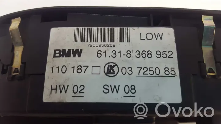 BMW 5 E39 Sähkötoimisen ikkunan ohjauskytkin 61319362762