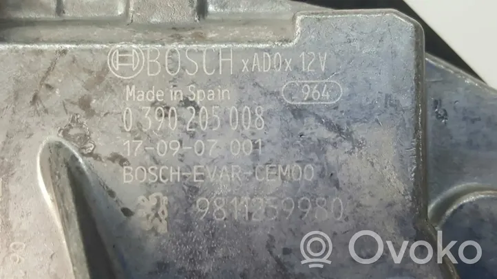 Citroen C3 Moteur d'essuie-glace arrière 0390205008