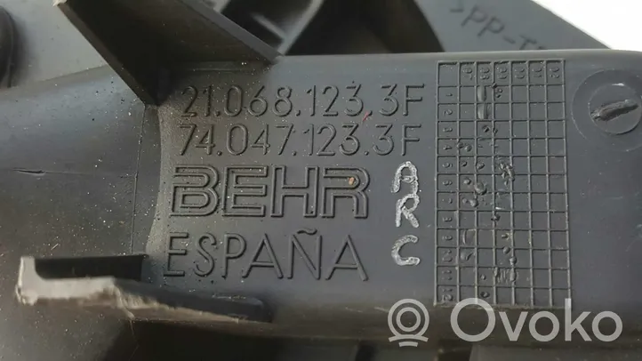 Citroen Xsara Вентилятор печки 740471233F