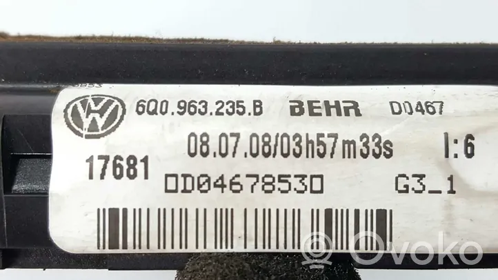 Seat Ibiza IV (6J,6P) Heater blower motor/fan resistor 