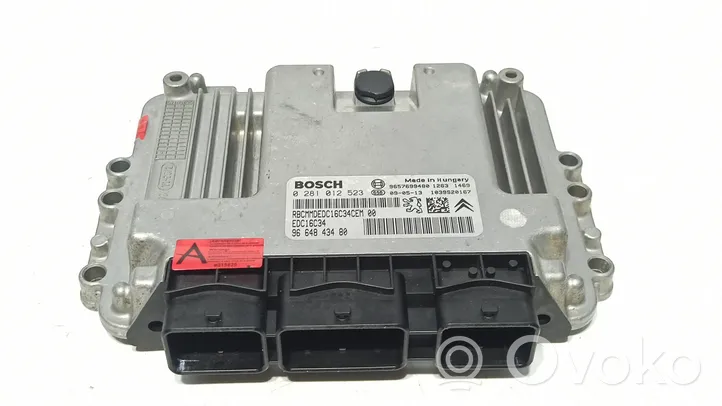 Citroen C3 Unité de commande, module ECU de moteur 9664843480